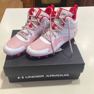 Under Armour Mens CommandMC Mid Cleats New